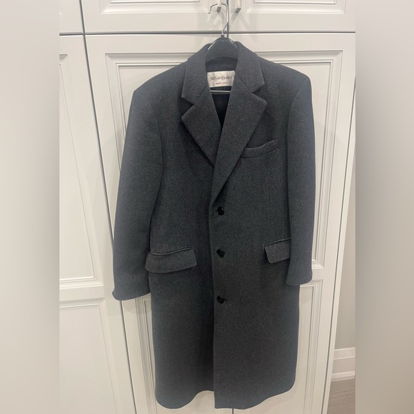 Vintage YSL men's trench coat - Picture 1 of 6